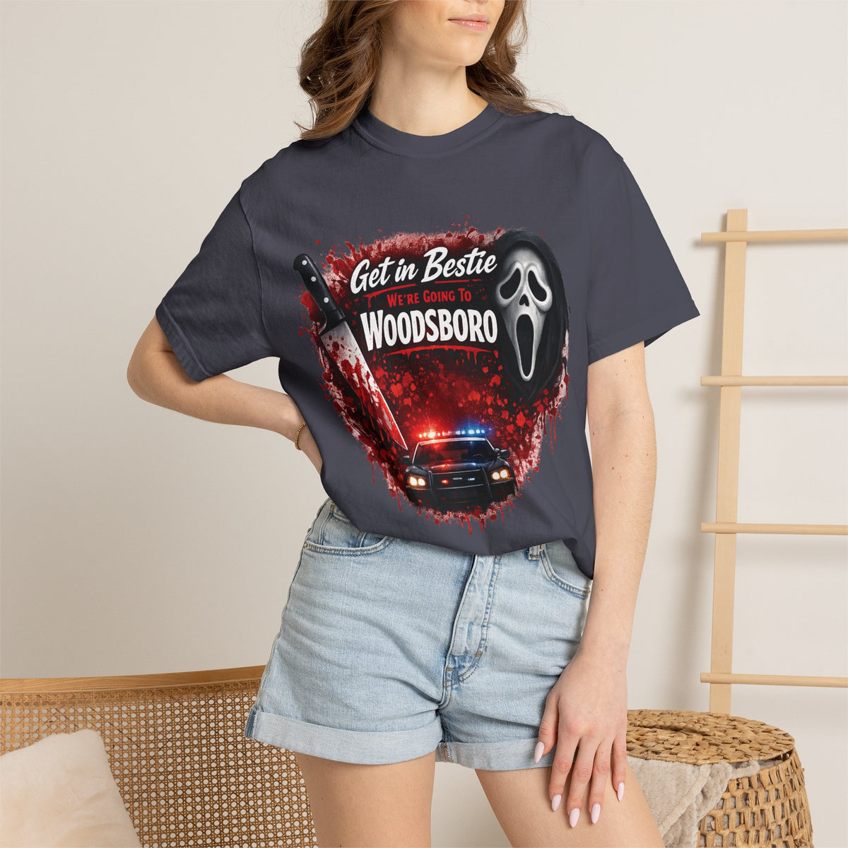 Get in Bestie (Woodsboro) T-Shirt