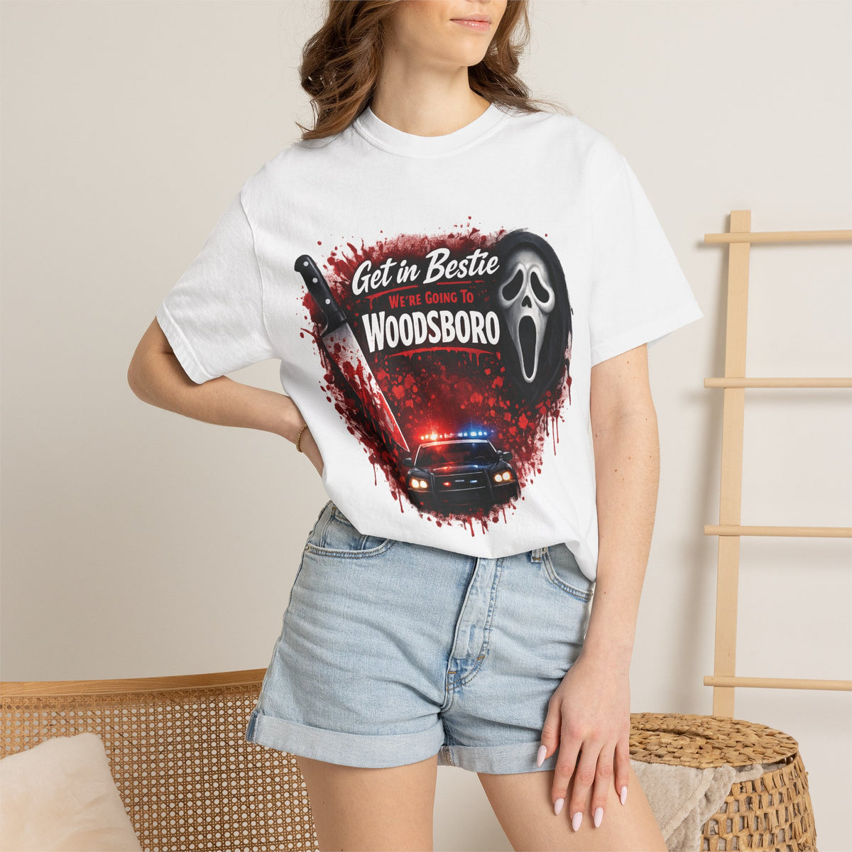 Get in Bestie (Woodsboro) T-Shirt